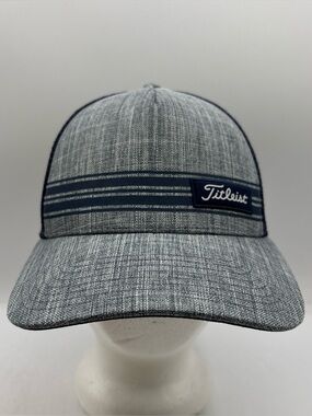 Titleist Limited Edition Heathered Storm Surf Stripe Laguna Gray/Blue Golf Hat